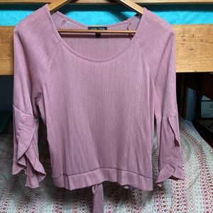 Mauve shirt